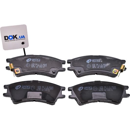 0675.02 Remsa Тормозные колодки для Hyundai Atos