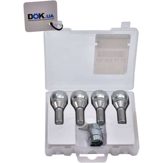 Комплект болтів-секреток із ключем Renault / Dacia 7711239101