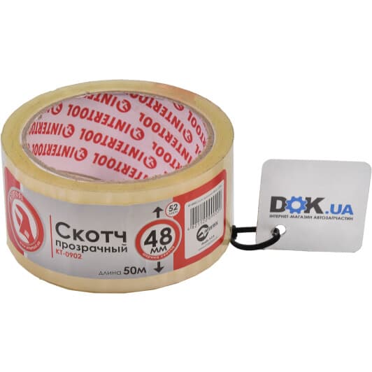 Скотч Intertool kt0902 48 мм x 50 м