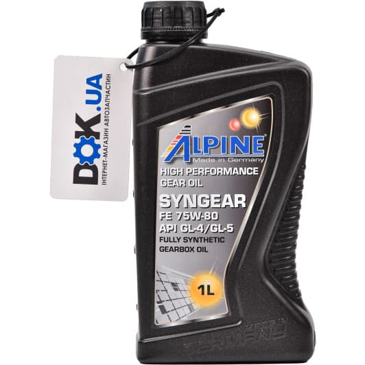 Alpine Syngear 75W-80 трансмиссионное масло