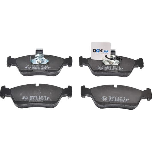 1316 Tomex Тормозные колодки