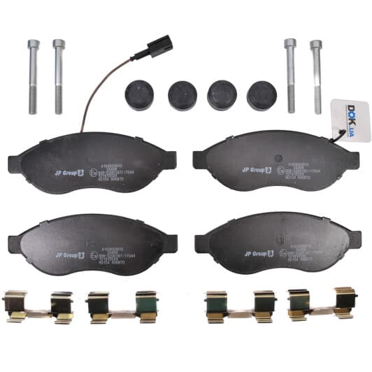 4163603910 JP Group Гальмівні колодки