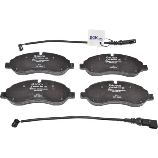 0986494845 Bosch Тормозные колодки