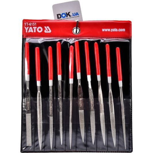 Набір надфілів Yato YT6151 10 шт.