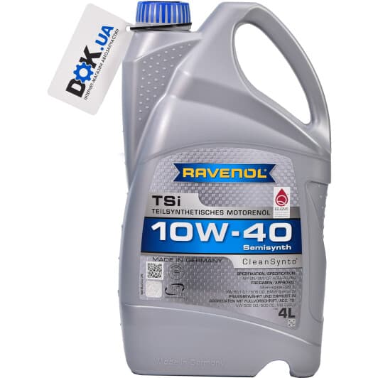 Ravenol TSi 10W-40 (4 л) моторна олива
