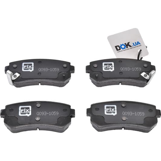 Q0931059 Q-Fix Тормозные колодки