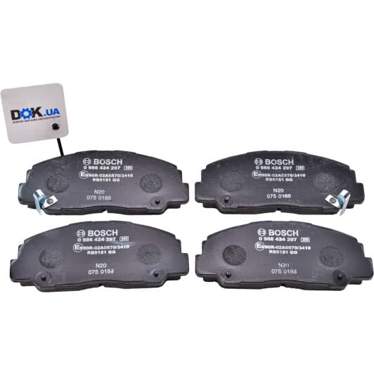 0 986 424 297 Bosch Гальмівні колодки