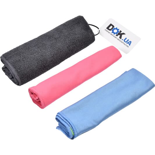 Набір серветок Winso Microfiber Cloth Set 150220 мікрофібра 3 шт