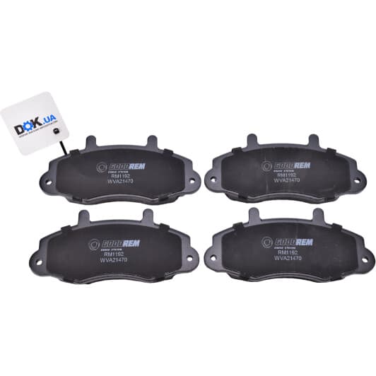 rm1192 Goodrem Тормозные колодки