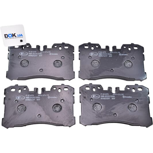 P 83 075 Brembo Тормозные колодки для Lexus LS