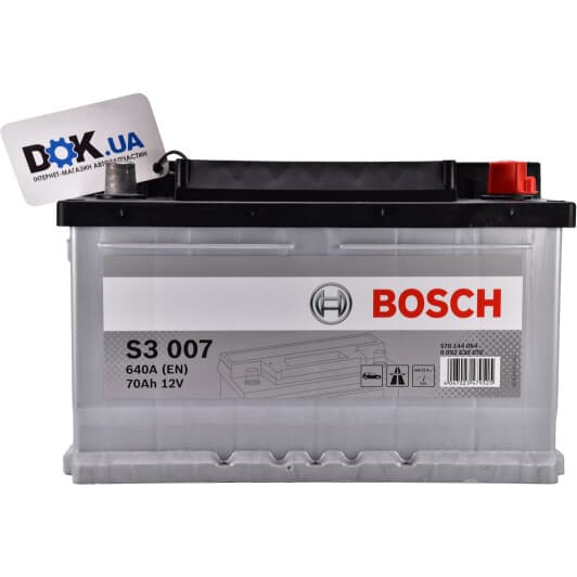Аккумулятор Bosch 6 CT-70-R S3 0092S30070