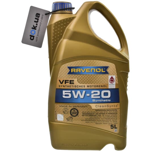 Ravenol VFE 5W-20 (5 л) моторное масло