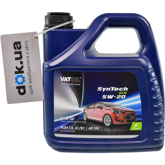 VatOil SynTech Eco 5W-20 (4 л) моторна олива
