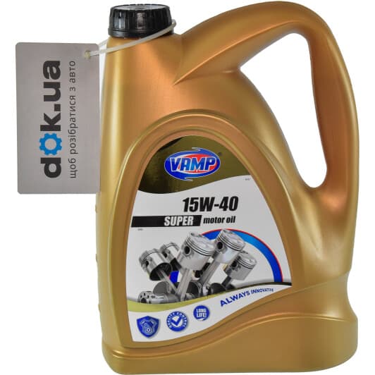VAMP Super 15W-40 (5 л) моторное масло