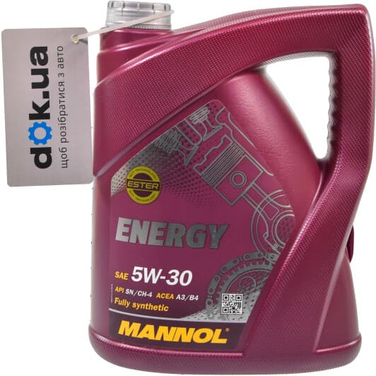 Mannol Energy 5W-30 (5 л) моторна олива