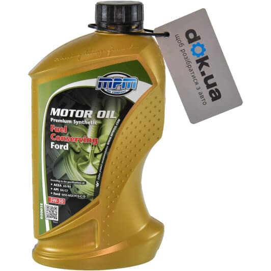 MPM Premium Synthetic Fuel Conserving Ford 5W-30 (1 л) моторна олива