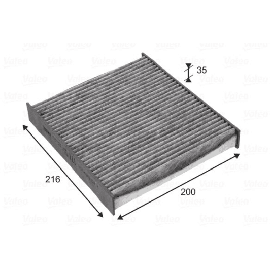 715725 Valeo Фільтр салону