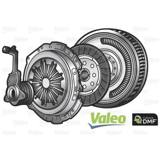 837004 Valeo Комплект сцепления для Fiat Stilo