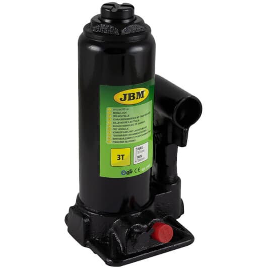 Домкрат JBM Bottle Jack пляшковий гідравлічний 3 т 51906