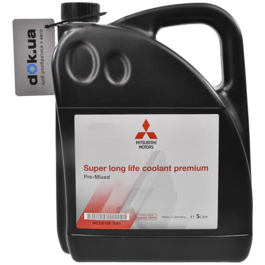 Mitsubishi Super Long Life Coolant G11 зелений 5 л (MZ320130) концентрат антифризу