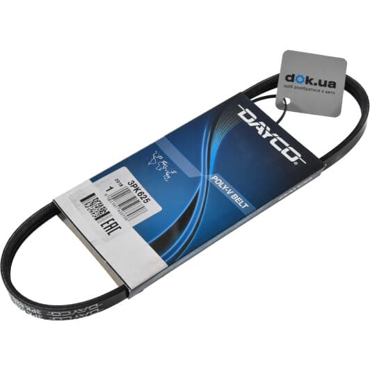 3PK625 Dayco Поликлиновой ремень