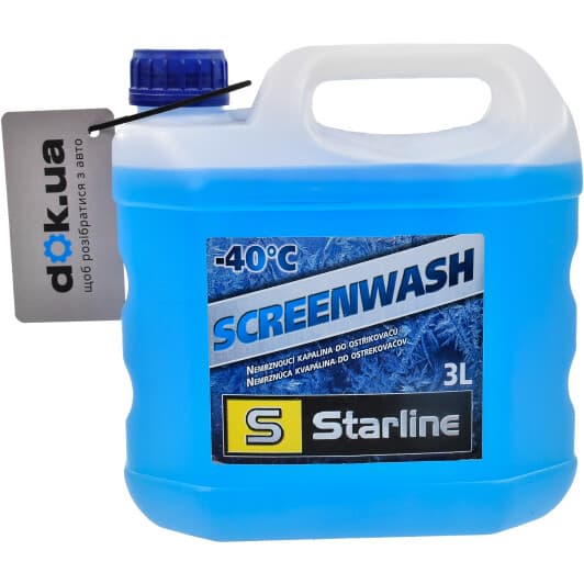 Омивач скла Starline зимовий -40 °С (3 л)