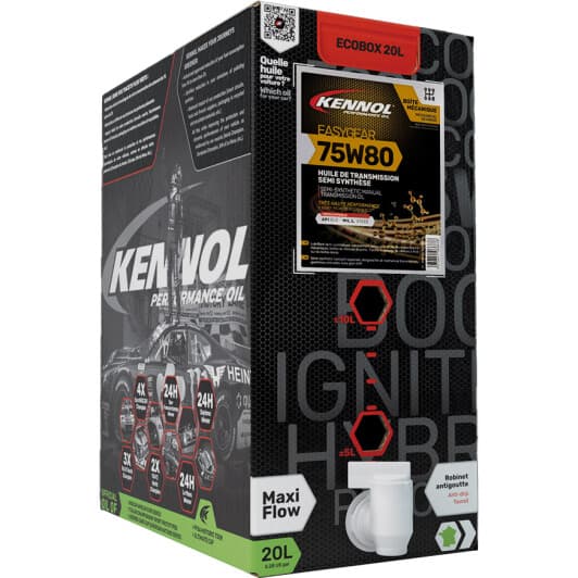 Трансмісійна олива Kennol Easygear GL-4+ 75W-80 напівсинтетична