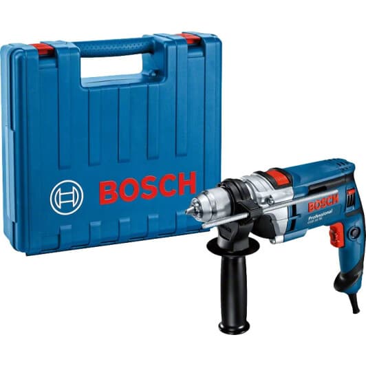 Дрель ударная Bosch GSB 16 RE Professional (быстрозажимной) сетевая