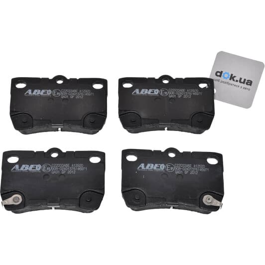 C22033ABE ABE Гальмівні колодки