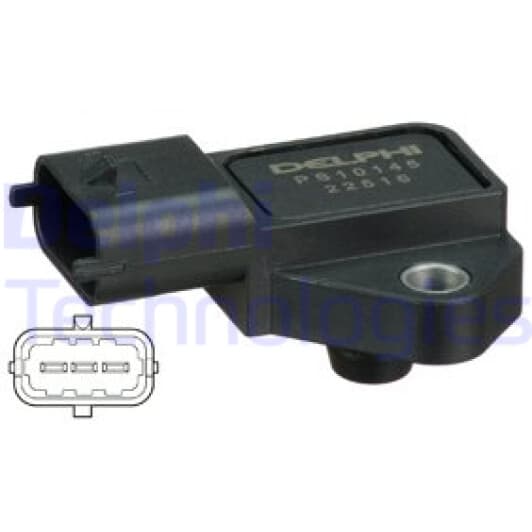 PS10145 Delphi Датчик давления наддува