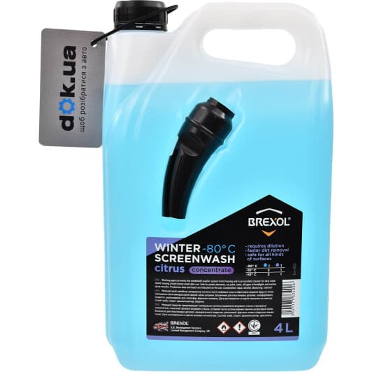 Концентрат омывателя Brexol зимний -80°С цитрусовый