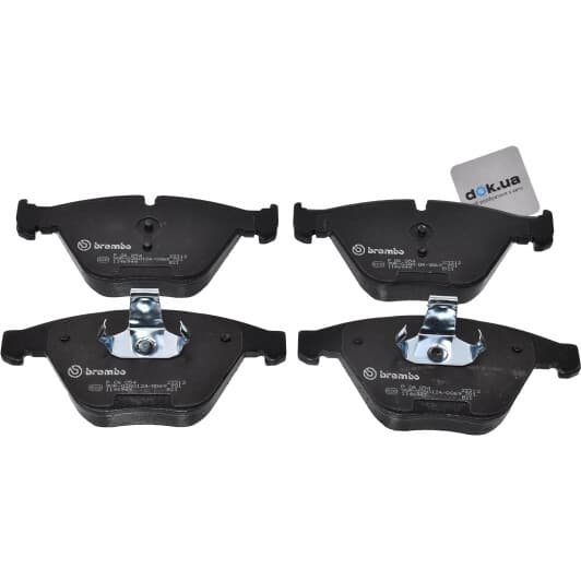 P 06 054 Brembo Гальмівні колодки