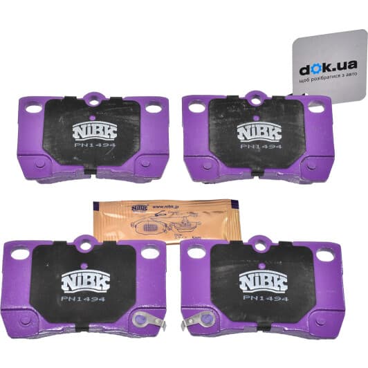 PN1494 NiBK Тормозные колодки