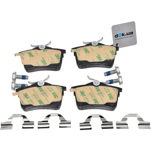 P 61 084 Brembo Тормозные колодки