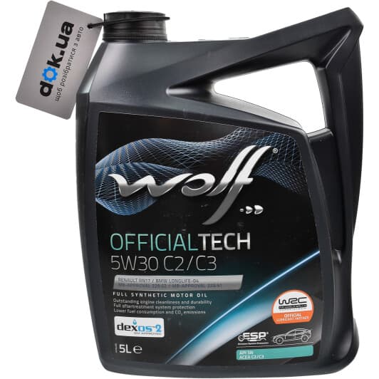 Wolf Officialtech C2/C3 5W-30 (5 л) моторное масло