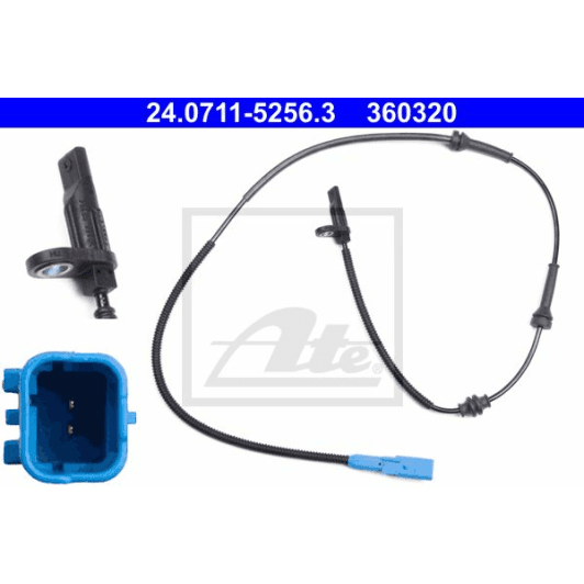 24.0711-5256.3 ATE Датчик ABS
