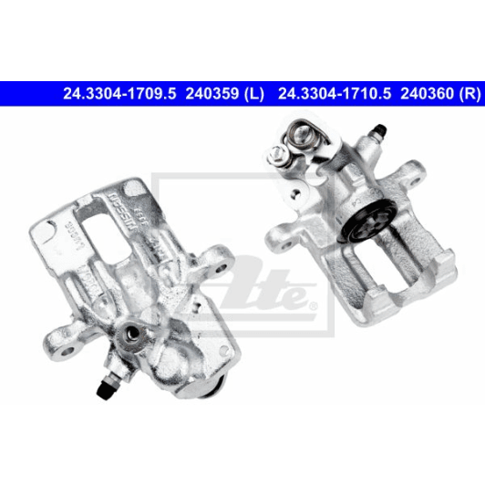 24.3304-1710.5 ATE Тормозной суппорт для Nissan Micra