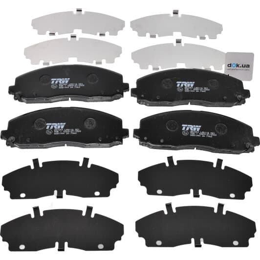 GDB1944 TRW Гальмівні колодки