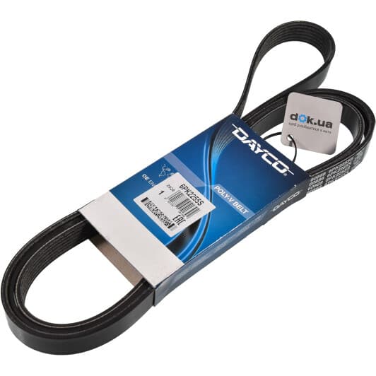 6PK2255S Dayco Поліклиновий ремінь для Mercedes C-Class