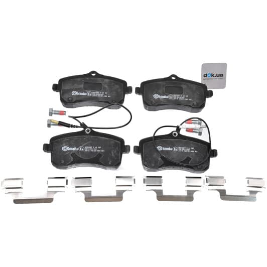 P 61 109 Brembo Гальмівні колодки для Peugeot 407