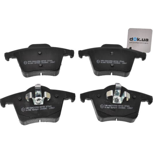 37343 A.B.S. Тормозные колодки для Volvo XC90