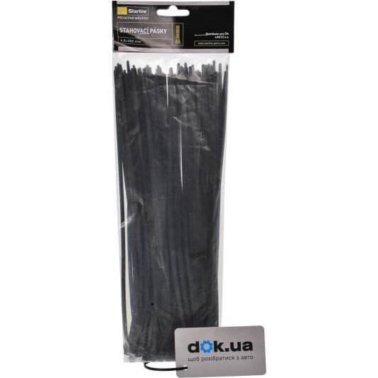 Стяжка Starline GVCT5300B 300 мм 4,8 мм 100 шт