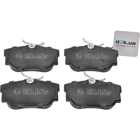 1390 Tomex Тормозные колодки для Volkswagen Transporter
