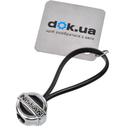 Брелок Vitol с логотипом Nissan черный 44819