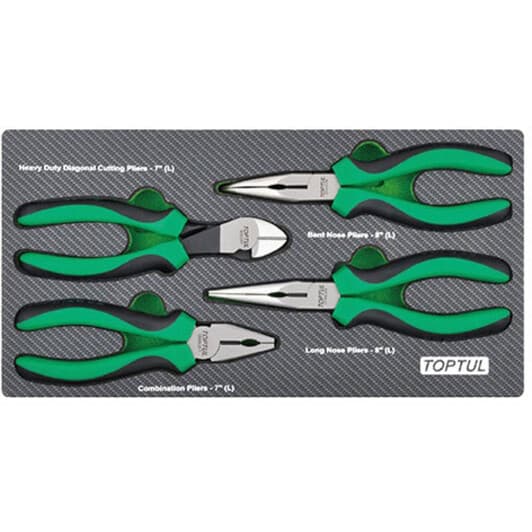 Набор инструментов Toptul GEA0407 4 ед.