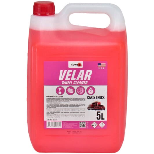 Очиститель дисков Nowax Velar Wheel Cleaner NX05151 5000 мл