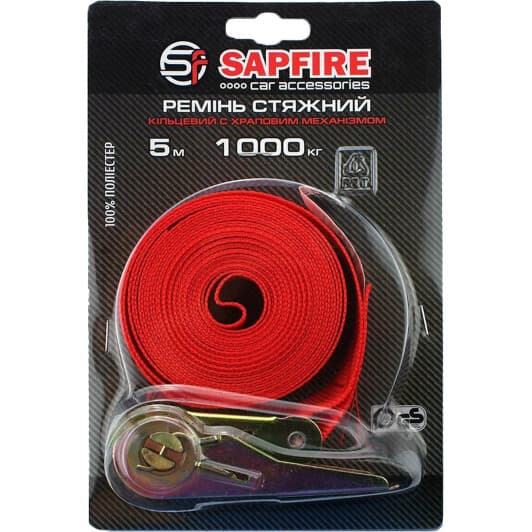 Стяжной ремень Sapfire 1 т 5 м 400120