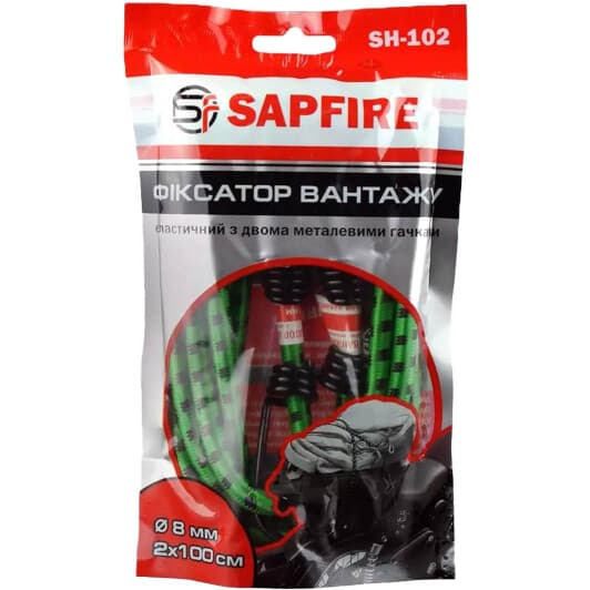 Комплект стяжек эластичных Sapfire 7 кг 1 м 400687