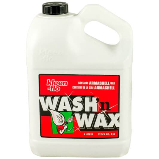 Автошампунь-поліроль Kleen-flo Wash'n Wax з воском