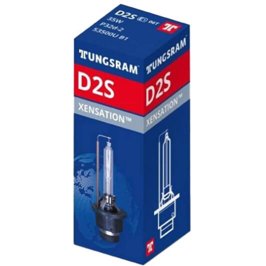 Автолампа Tungsram XENSATION D2S P32d-2 35 W прозрачная TU535001K